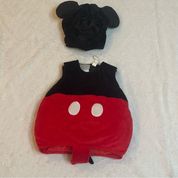 Disney Store Mickey Mouse Costume sz 6-9 m - Picture 2 of 7
